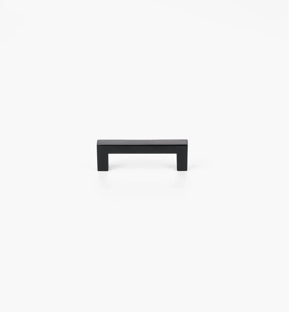 Squared Matte Black Cabinet Handles: Elegant Hardware for Kitchen & Furniture | Handcrafted Décor Brass Cabinet Pull - Drawer Pulls - Modern Home by Bellver