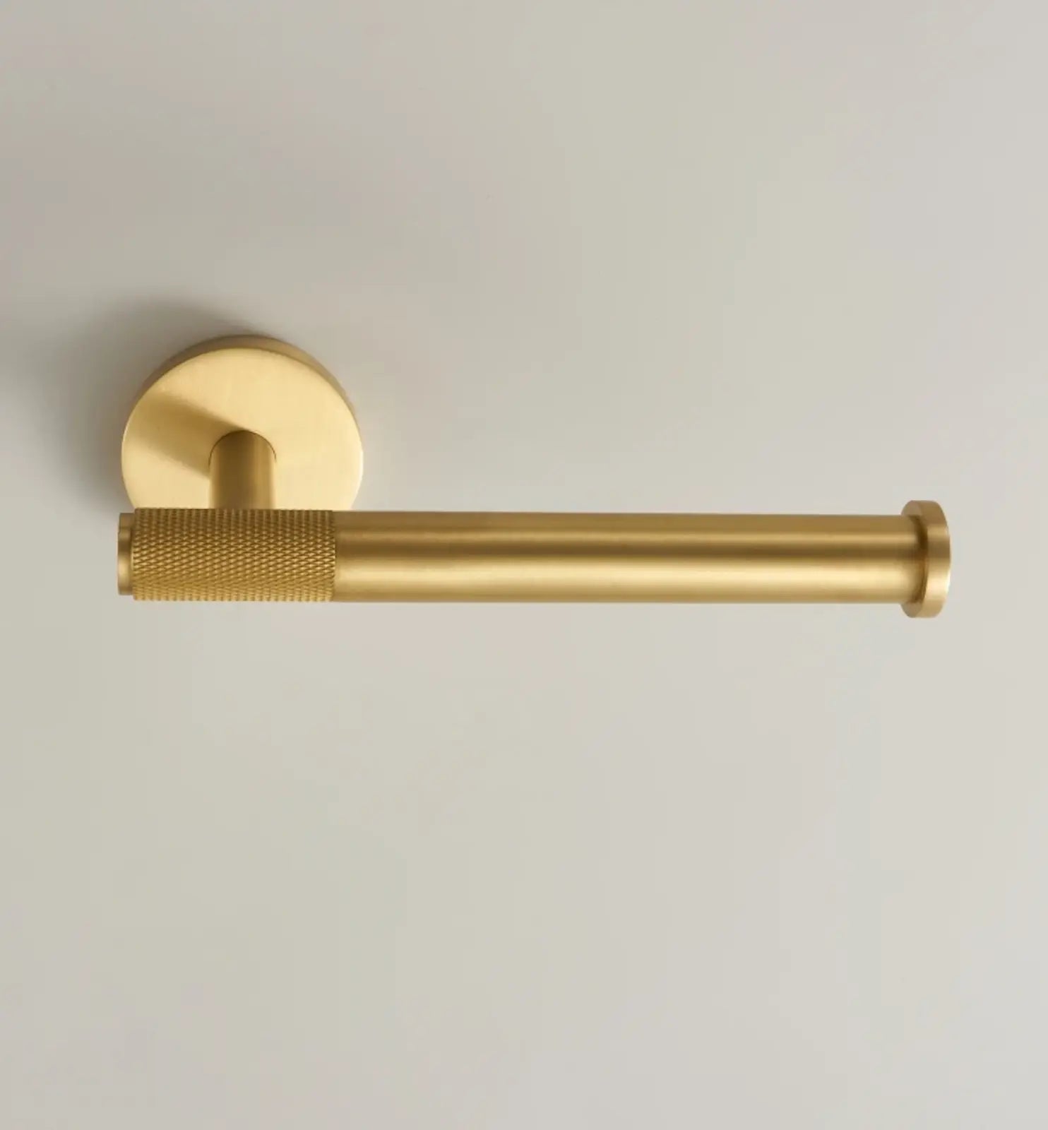 Knurled Modern Towel Bar and Hardware Set | Matte Black & Gold Finishes – Minimalist Bathroom Accessories Modern Home by Bellver