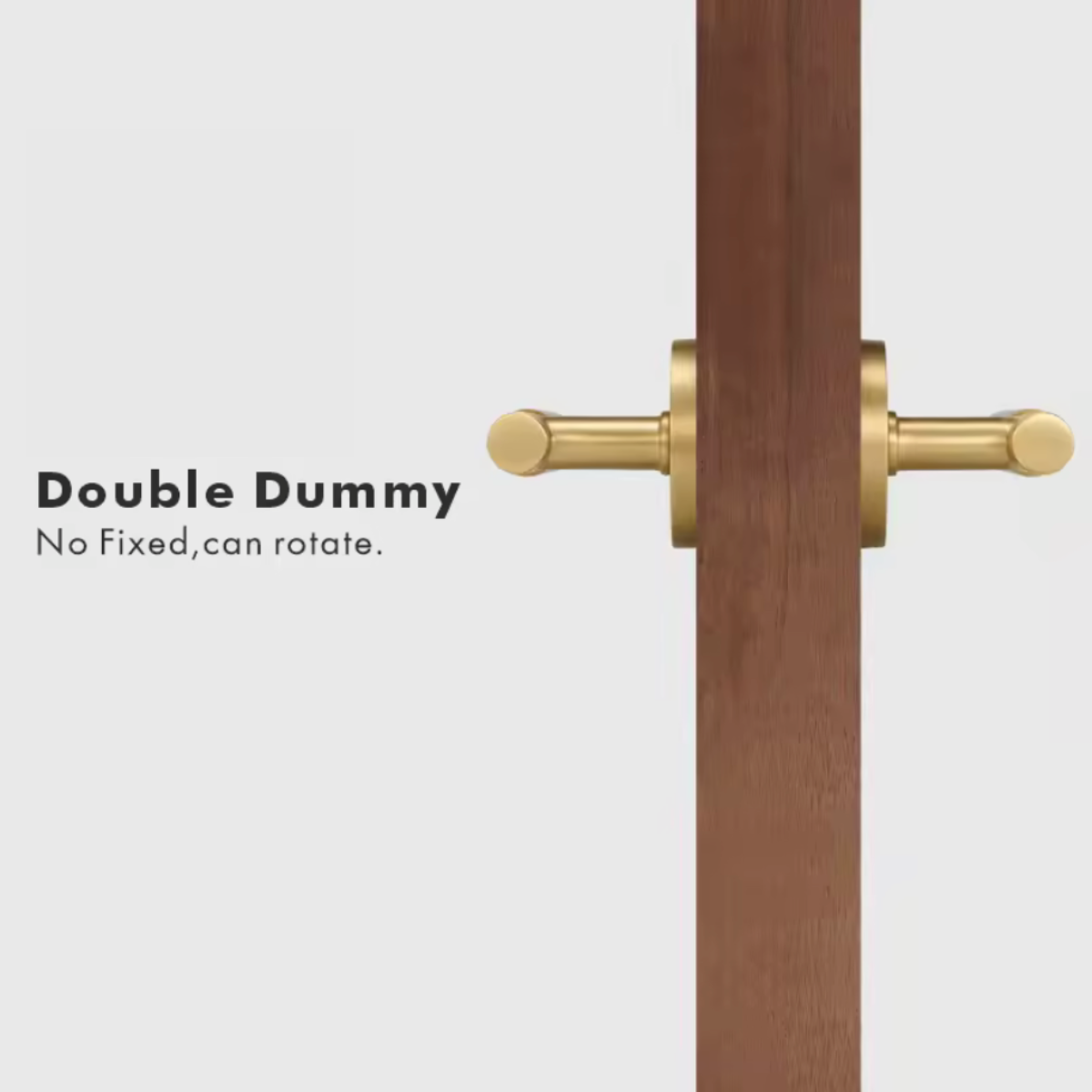Modern Linear Solid Brass T-Bar Door Handle – Contemporary Style Meets Lasting Craftsmanship