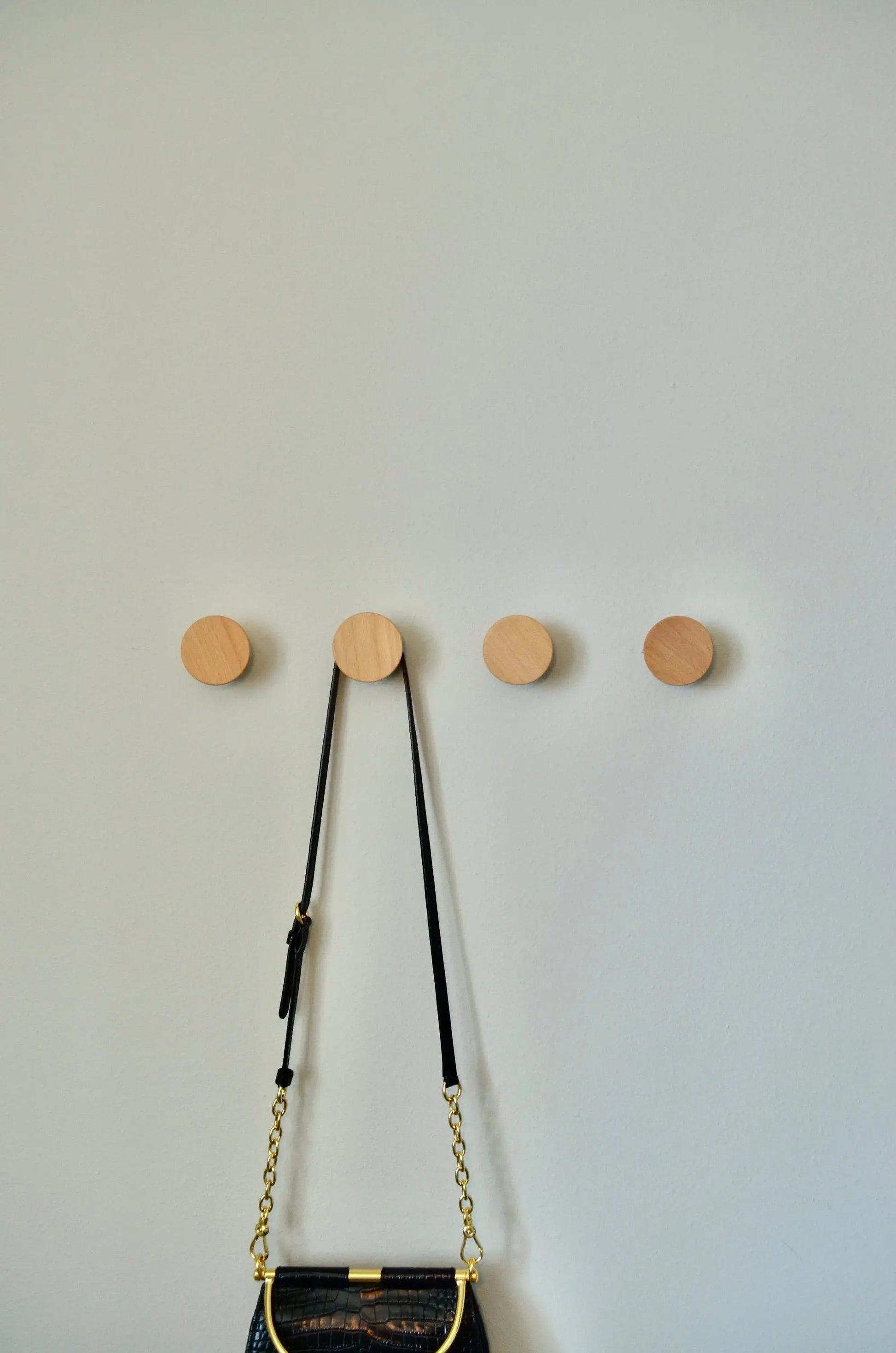 Wooden Cone Coat Hook Wall Mounted, Wall Hook, Single Organizer Hat Rack, Vintage Handcraft Hanger, Towel Hook, Towel Hanger, Walnut Modern Home by Bellver